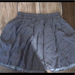 brandy melville floral miniskirt